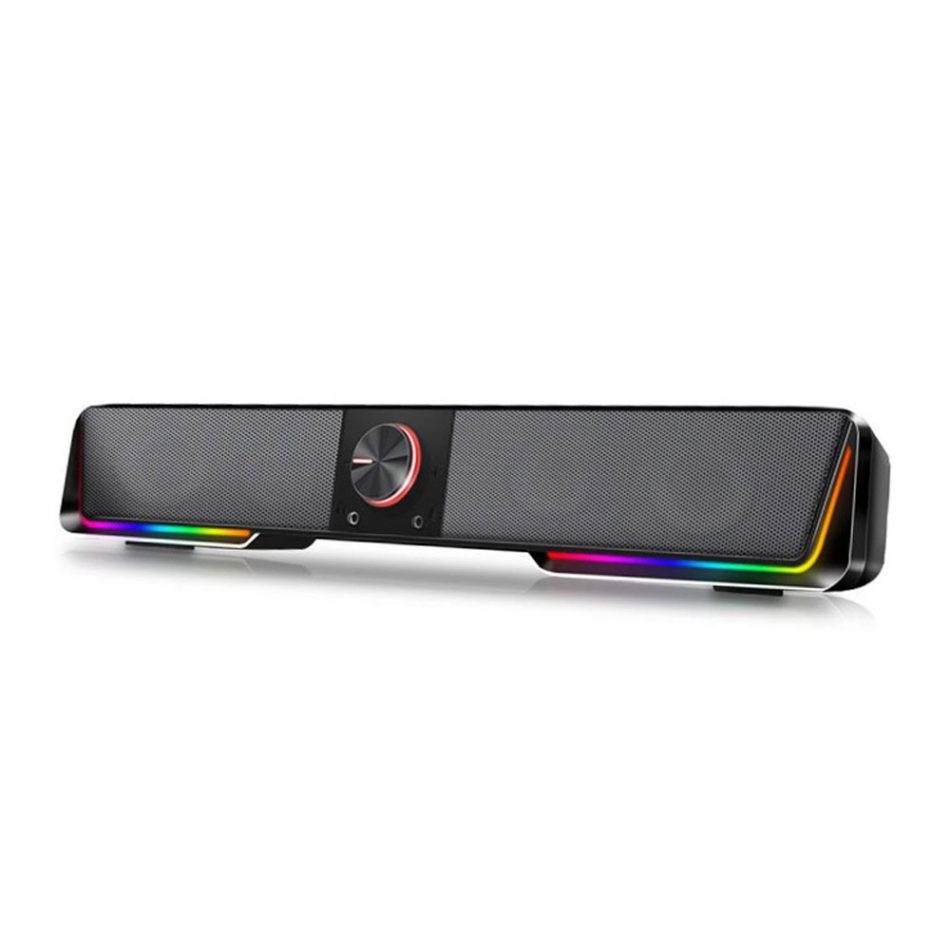 Redragon GS570 Darknets RGB Stereo Gaming Soundbar – Bluetooth & 3.5mm Headphone Mic Jacks