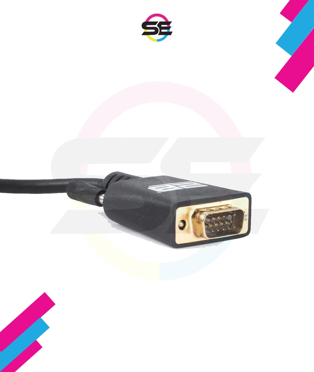 2B (DC605) Display Port to VGA Cable - 1.8M - Black