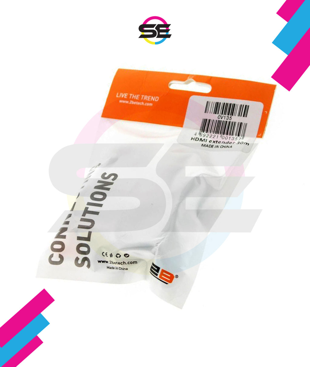 2B (CV135) HDMI E-Tender 30m Using Cat 5 and Cat 6 Cables