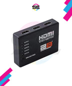 2B (CV868) HDMI Switch 5 to 1 With Remote Control - Black