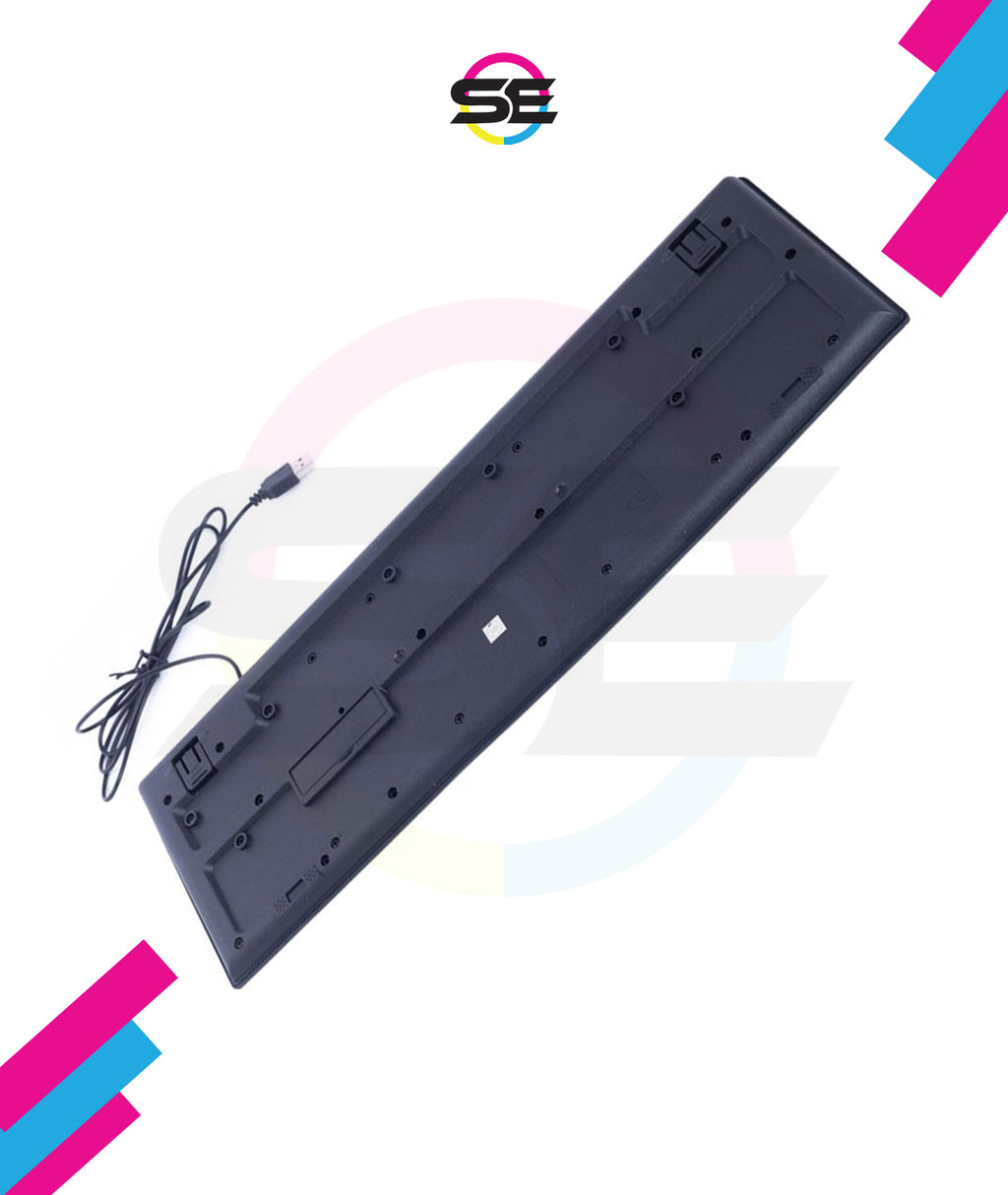 2B (KB445) Multimedia USB Keyboard With Colored Buttons for Playing