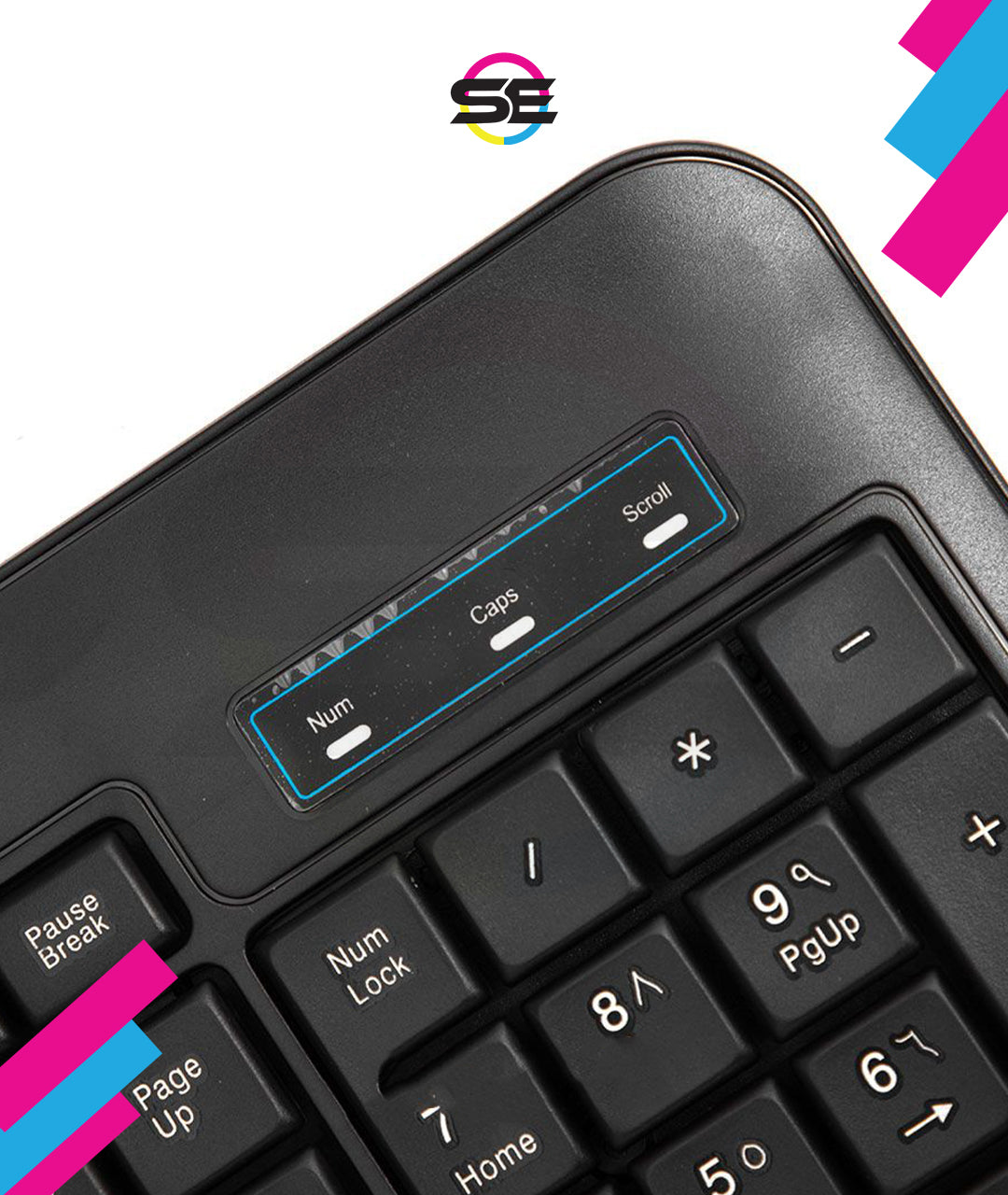 2B (KB665) Business Wired Multimedia Keyboard 2M Shielded Cable - Black