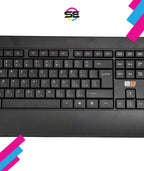 2B (KB665) Business Wired Multimedia Keyboard 2M Shielded Cable - Black