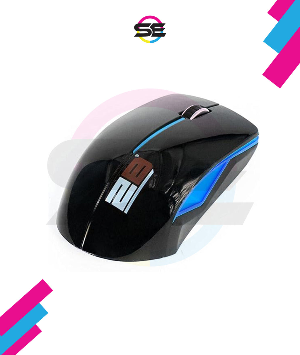 2B (MO33B) 2.4G Wireless Mouse - Blue With Black Cover