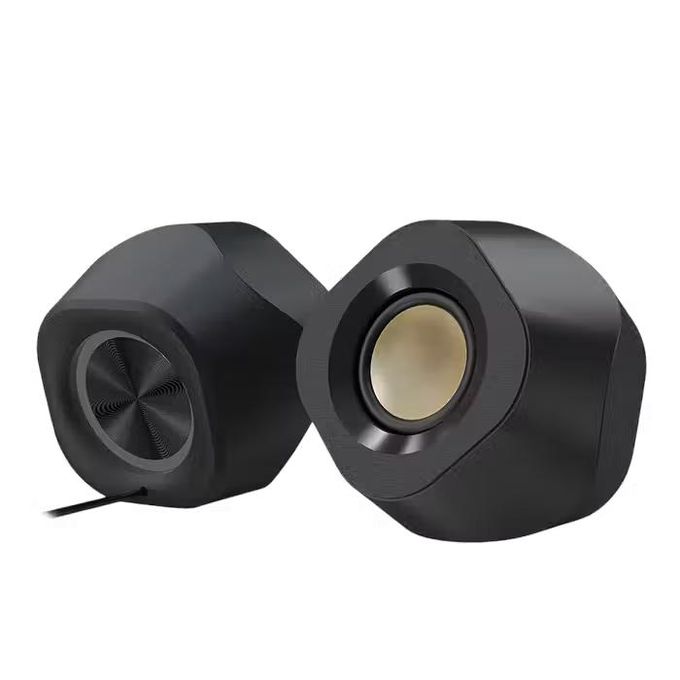 Redragon GS590 PRO 2.1 Channel RGB Gaming Speaker – 22W EQ Mode, Dual 2" Drivers + 4" Wooden Subwoofer, Bluetooth, AUX, Wireless Remote, Dynamic RGB – Black