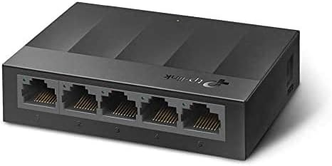 تى بى لينك سويتش 5 منافذ  LS1005G 10/100/1000Mbps - اسود
