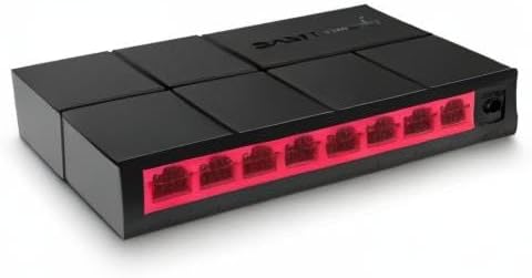 ميركوسيس سويتش MS108GP مكتبي 8 منافذ جيجابت مع 7 منافذ PoE
