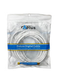 كابل شبكة إيه بلس (APlus) فئة CAT6e UTP بطول 5 متر - كابل رقمي فاخر (Deluxe) 
