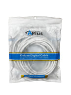 كابل شبكة إيه بلس (APlus) فئة CAT6e UTP بطول 5 متر - كابل رقمي فاخر (Deluxe) 
