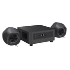 Redragon GS590 PRO 2.1 Channel RGB Gaming Speaker – 22W EQ Mode, Dual 2" Drivers + 4" Wooden Subwoofer, Bluetooth, AUX, Wireless Remote, Dynamic RGB – Black