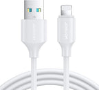 كيبل شحن سريع جوي روم S-A9 من USB إلى لايتنينج 3 أمبير بطول 1 متر معزز