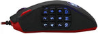 Redragon M901 Perdition 24000 DPI MMO Wired RGB Gaming Mouse