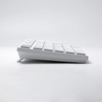 Redragon K539 Anubis 80% RGB 3-Mode Wireless Mechanical Gaming Keyboard – Low Profile TKL, Brown Switch – White
