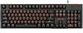 Redragon K592-PRO RGB Wired Mechanical Gaming Keyboard – 104 Keys Full Size, V-Optical Blue Switch, RGB Side Glow, Keycap Puller – Black/Brown