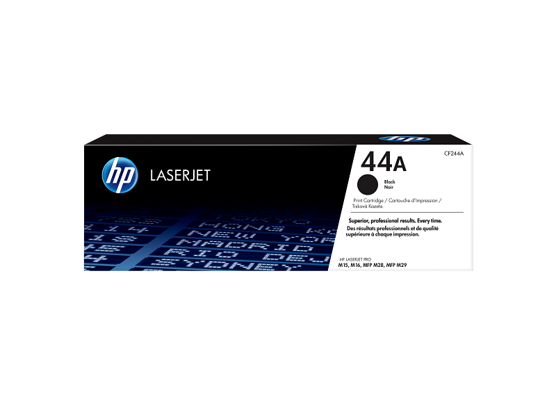HP 44A Original Black Toner Cartridge – CF244A – 1,000 Pages – LaserJet Pro M15 / MFP M28