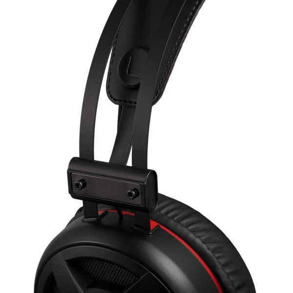 Redragon H210 MINOS Virtual 7.1 Surround USB Gaming Headset – 50mm Drivers, 32Ω, Omnidirectional Mic, Passive Noise-Cancelling, LED Light – Black/Red
