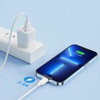 كيبل شحن سريع جوي روم S-A9 من USB إلى لايتنينج 3 أمبير بطول 1 متر معزز