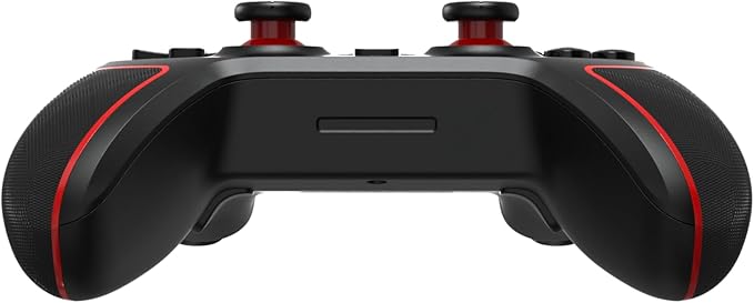 Redragon G713 Ephemera Wired Gaming Controller – Dual Vibration, Programmable Macro Button, Ergonomic Design – PC & Android – Black/Red