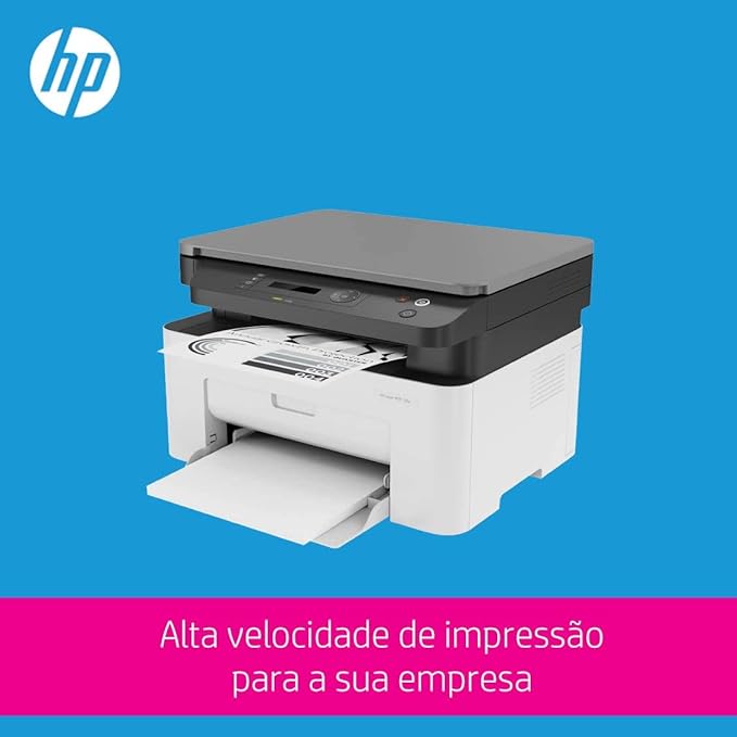 HP 135a Laser MFP Printer, 4ZB82A - White