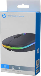 ماوس HP W10 اللاسلكي – RGB LED