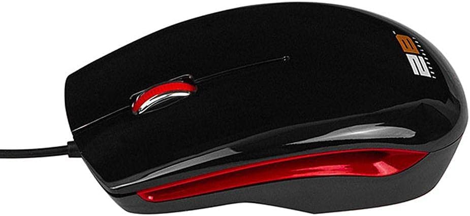 2B (MO16R) Optical Wired Mouse Piano Finishing