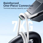 سلك شحن سريع جوي روم SA26-AC3 من الفلاش تشارج 3 أمبير USB-A إلى USB-C بطول 1 متر لون أسود