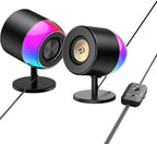 Redragon GS598 Ahri 2.0 RGB Satellite Gaming Speakers – In-line Controller USB + 3.5mm