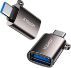 Joyroom S-H151 OTG محول USB 3.2 الجيل الأول (ذكر) إلى USB-C (أنثى) – أسود