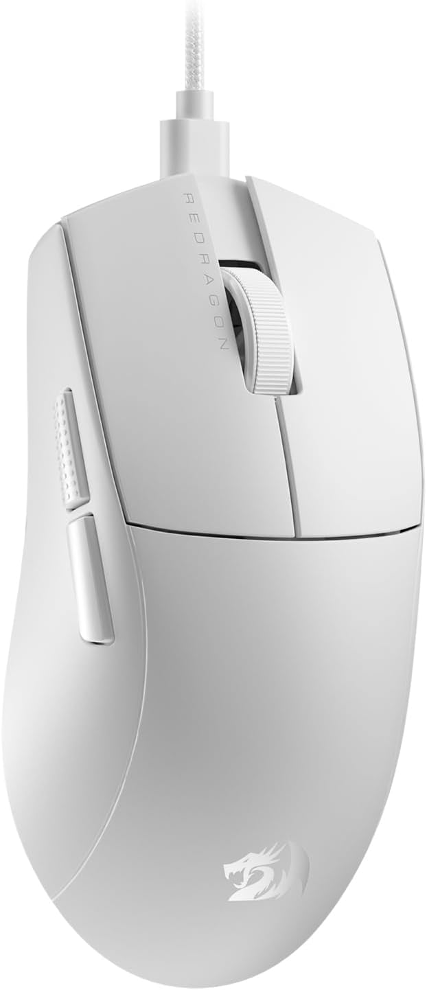 Redragon M724 Wired Gaming Mouse – White
