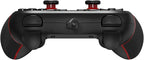 Redragon G713 Ephemera Wired Gaming Controller – Dual Vibration, Programmable Macro Button, Ergonomic Design – PC & Android – Black/Red