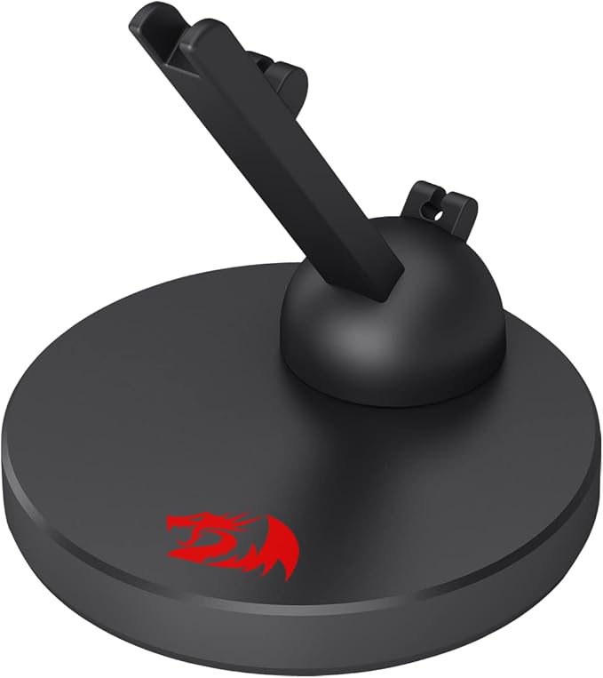 Redragon MA301 HODER Gaming Mouse Cable Management Bungee – 360° Ball-Joint Arm, Spring Clip, Heavy Non-Slip Base – Black