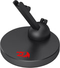 Redragon MA301 HODER Gaming Mouse Cable Management Bungee – 360° Ball-Joint Arm, Spring Clip, Heavy Non-Slip Base – Black