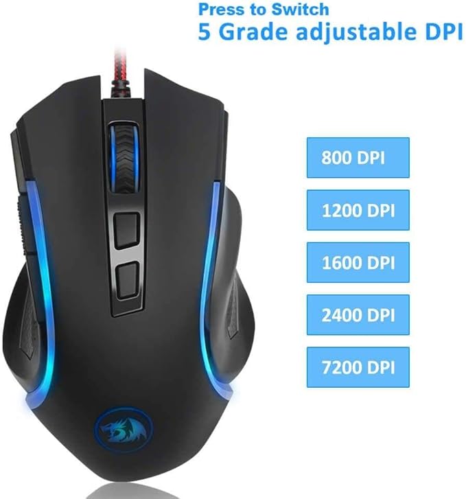 Redragon M607 Griffin RGB Wired Gaming Mouse
