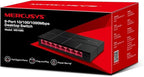 ميركوسيس سويتش MS108GP مكتبي 8 منافذ جيجابت مع 7 منافذ PoE
