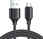كيبل شحن سريع جويروم S-A9 من USB إلى Micro USB، 3 أمبير، 1 متر، معزز