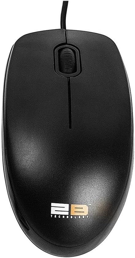 2B (MO663) Business Series Wired Mouse - 2M - Black