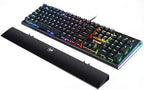 Redragon K569 RGB Wired Mechanical Gaming Keyboard – 104 Keys Full Size, Wrist Rest, Keycap Puller – Black