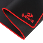 Redragon P003 AQUA Extended XL Gaming Mouse Pad – 800×300×3mm, Waterproof, Silky Smooth Surface, Red Stitched Edges, Non-Slip Rubber Base – Black/Red