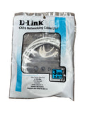 كابل شبكة دي-لينك (D-Link) فئة CAT6 UTP بطول 3 متر 