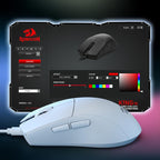 Redragon M724 Wired Gaming Mouse – White
