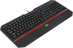 Redragon K502 RGB Gaming Keyboard – Membrane, 104 Key, Silent, Wrist Rest