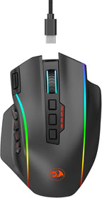 Redragon M901P Perdition Elite Wired/Wireless MMO Gaming Mouse