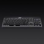 Redragon KG010-KN Wired Mechanical Gaming Keyboard – 9 LED Backlit Effects, Brown Switch, Double-Shot Keycaps