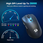 Redragon M815 PRO 3-Mode Wireless Gaming Mouse 26K DPI