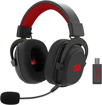 Redragon H510 Pro Zeus RGB Wireless Gaming Headset – 7.1 Surround Sound