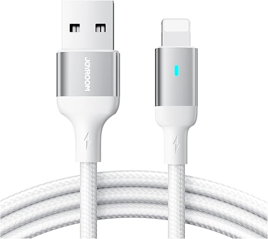 كيبل جويروم S-A10 سلسلة Extraordinary من USB-A إلى لايتنينج 3 أمبير 1.2 متر