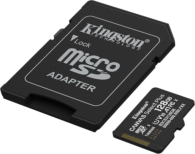 Kingston Canvas Select Plus microSD Memory Card 128GB