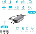 Joyroom S-H151 OTG محول USB 3.2 الجيل الأول (ذكر) إلى USB-C (أنثى) – أسود