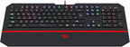 Redragon K502 RGB Gaming Keyboard – Membrane, 104 Key, Silent, Wrist Rest