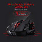 Redragon M913 Impact Elite Wired/Wireless MMO Gaming Mouse 16000 DPI